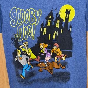 Scooby-Doo Blue Graphic T-Shirt small